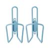 BW USA Aluminum Bike Water Bottle Cages  Great for MTB and Road Bicycles - 2 Pack - Teal view 2