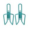 BW USA Aluminum Bike Water Bottle Cages  Great for MTB and Road Bicycles  2 Pack - Emerald view 2
