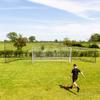 Stop That Ball Backstop Net Systems | Multi-Sport Ball Stop Net & Posts | Pop-Up, Freestanding & Socketed Options [5 Sizes] (Freestanding, 50ft) view 2