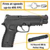 ARMYBOY Kit for Gamo P-430 - Dual Ammo .177 Cal BB & Pellet Pistol CO2 Semi-Auto 13 Rd Magazine - Pellet Gun Air Gun Pistol Kit: Gun + CO2 + Pellets + BBS view 3