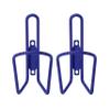BW USA Aluminum Bike Water Bottle Cages  Great for MTB and Road Bicycles  2 Pack - Royal Blue view 2