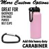 LaserGram Personalized Water Bottle, Grad Cap Class of 2023, 2024, 2025, 2026, 2027, Stainless Steel Double Wall Vacuum Insulated with Flip Top Straw, Custom Engraved Gift (40oz / 1180ml Pink) view 4