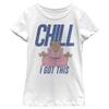 Teenage Mutant Ninja Turtles Girl's Chill Splinter T-Shirt, White, Small view 1