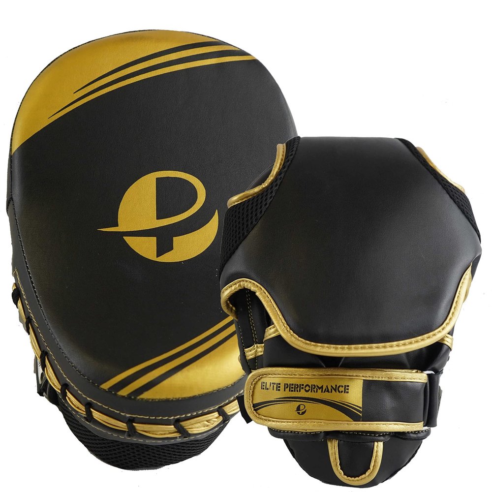 Elite Blackout Focus Pad For Boxing MMA Muay Thai Training