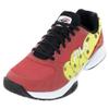 Fila Mens Volley Zone Pickleball Shoes, Red/Black/Safety Yellow (US Men's Size 9) view 1