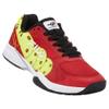 Fila Mens Volley Zone Pickleball Shoes, Red/Black/Safety Yellow (US Men's Size 9) view 2