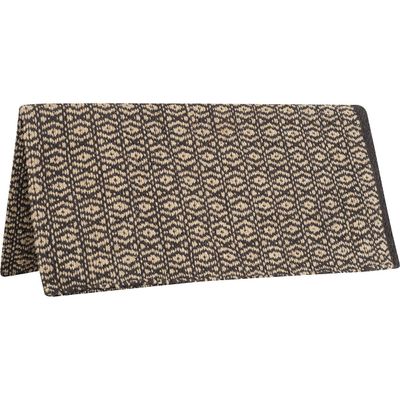 Cashel Navajo Saddle Blanket Liner, Tan-Black, 32-inch x 64-inch