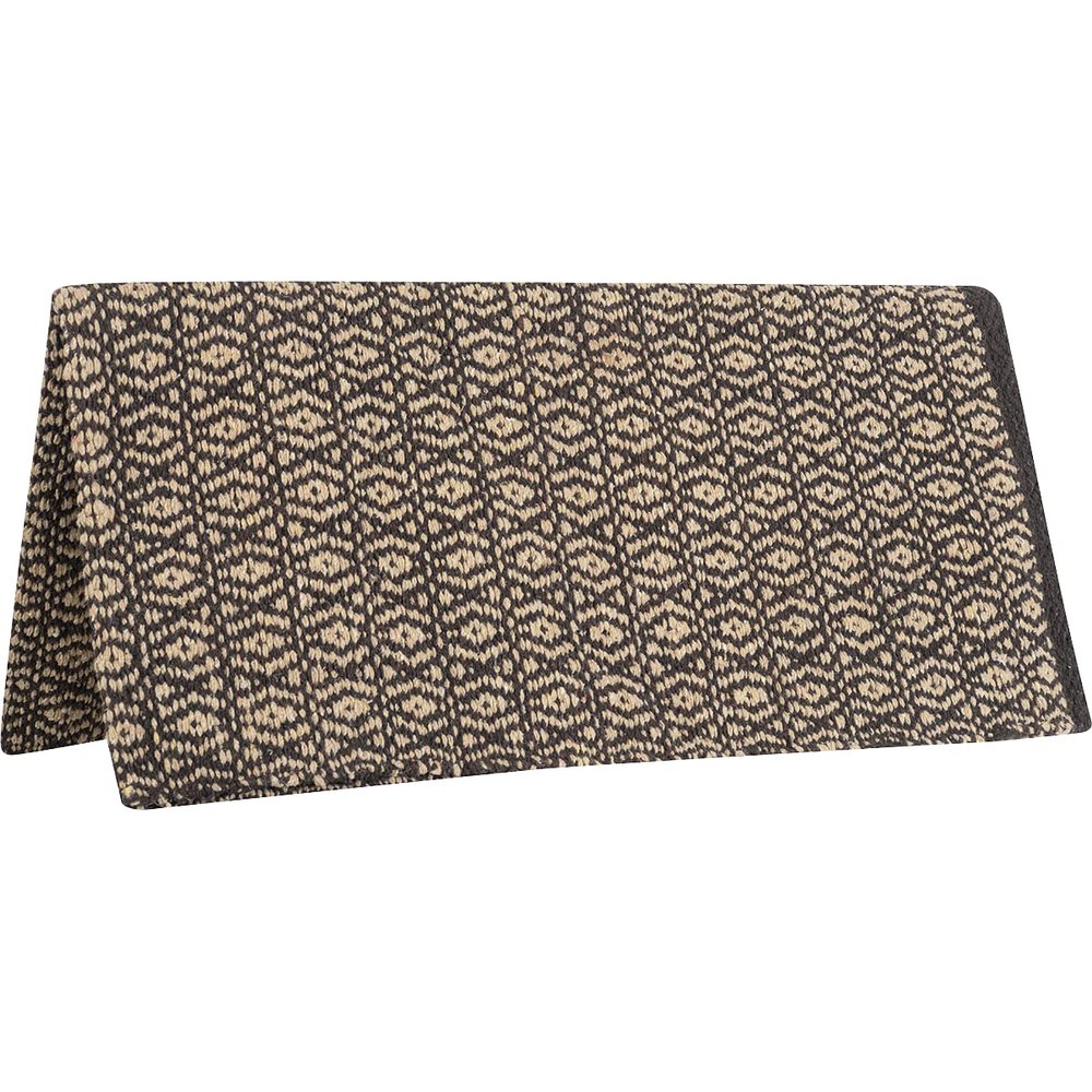 Cashel Navajo Saddle Blanket Liner, Tan-Black, 32-inch x 64-inch