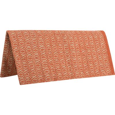 Cashel Navajo Saddle Blanket Liner, Rust-Tan, 32-inch x 64-inch