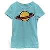 Nickelodeon girls Rugrats Chuckie Tee Short Sleeve Tee T Shirt, Tahiti Blue, X-Small US view 2
