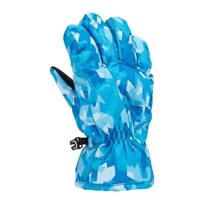 Gordini Kids' Wrap Around Glove, Blue Flakes, X-Large