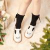 Felix & Flora Toddler Little Girl White Mary Jane Dress Shoes - Ballet Flats for Easter Flower Girl Party School Shoes(White,6Toddler) view 3