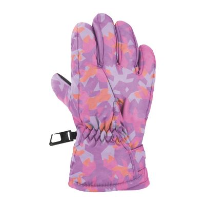 Gordini Kids' Wrap Around Glove, Pink Flakes, Large