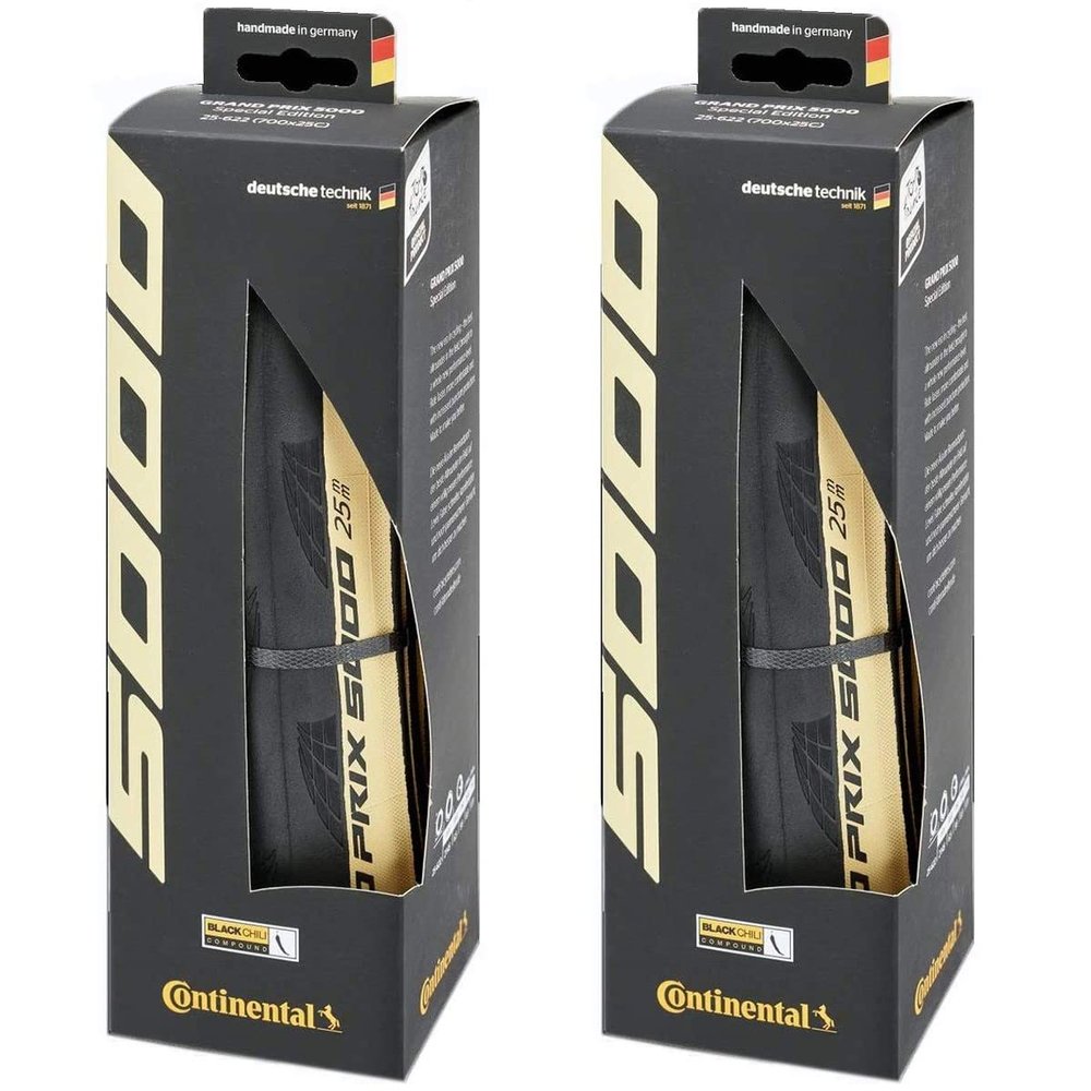 Continental Grand Prix 5000 Clincher Tire Black/Cream, 700X28