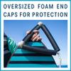 ZUP Kneeboard Tow Rope with Textured EVA Handles and Adjustable Mainline for Water Sports Boards, Kneeboards, Wakeboards, Water Skiing| view 3