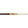 Cashel Braided Rawhide Buttons Roping Rein White view 2