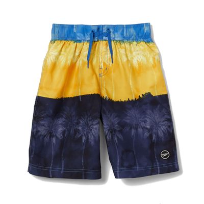 Speedo Boy's Swim Trunk Knee Length Boardshort E-Board Printed