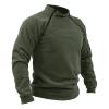 Men Special Ops Military Tactical Fleece Jacket Polar Soft Warm Zipper Pullover Sports Outdoor Athletic Jacket Coats view 2