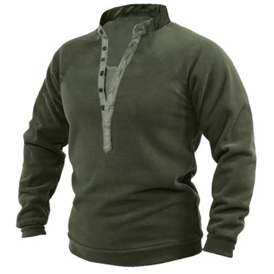 Men Special Ops Military Tactical Fleece Jacket Polar Soft Warm Zipper Pullover Sports Outdoor Athletic Jacket Coats