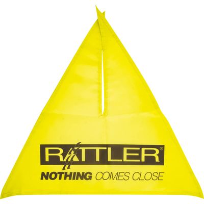 Rattler Neon Yellow Breakaway Flag Yellow