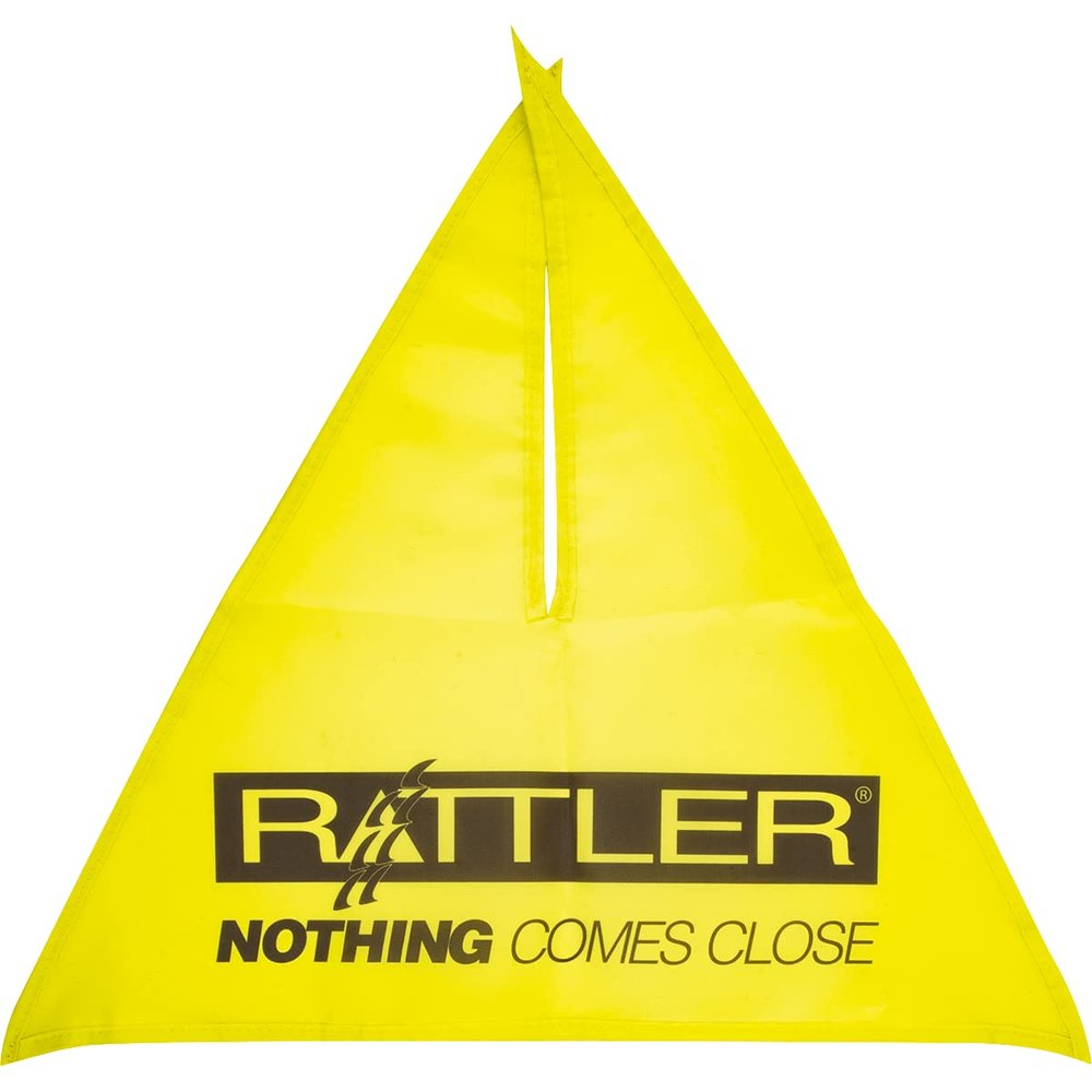 Rattler Neon Yellow Breakaway Flag Yellow