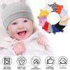 POLG Newborn Baby Hat for Toddler Boys Girls Soft Bear Ears Beanie Cap Cute Infant Hats for 0-12 Months (O, One Size) view 3