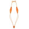 Hularka Womens One-Piece Mini Monokini Swimsuit G-String Thong Bikini Lingerie Underwear Orange A Medium view 2