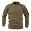 Men Special Ops Military Tactical Fleece Jacket Polar Soft Warm Zipper Pullover Sports Outdoor Athletic Jacket Coats view 1