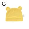 POLG Newborn Baby Hat for Toddler Boys Girls Soft Bear Ears Beanie Cap Cute Infant Hats for 0-12 Months (G, One Size) view 2