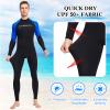Men's Breathable Nylon Spandex Diving Suit UV Sun Protection Wetsuit One Piece Rash Guard Long Sleeve Bodysuit Swimsuit Diving Skins Quick Dry Thin Snorkeling Surfing Suit view 3