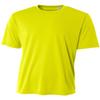 A4 Men's Sprint Performance T-Shirt Safety Yellow view 1