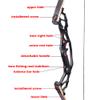 SHARROW Archery 62" Takedown Recurve Bow and Arrow Set for Adults Aluminum Alloy Riser 30-60lbs Hunting Bow Archery Bow Kit Right Handed for Archery Hunting Shooting (40lbs) view 2