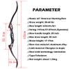 SHARROW Archery 62" Takedown Recurve Bow and Arrow Set for Adults Aluminum Alloy Riser 30-60lbs Hunting Bow Archery Bow Kit Right Handed for Archery Hunting Shooting (40lbs) view 3