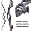 SHARROW Archery 62" Takedown Recurve Bow and Arrow Set for Adults Aluminum Alloy Riser 30-60lbs Hunting Bow Archery Bow Kit Right Handed for Archery Hunting Shooting (40lbs) view 4