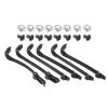 BESPORTBLE Ratchet Belt Shoes Accessories 3 Sets Roller Strap Buckle Replacement Shoes Strap Buckle Skates Shoes Fixed Straps Skates Fixed Buckles for Skating Shoe Supplies Ratchet Belt Bindings view 1
