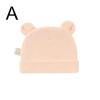 POLG Newborn Baby Hat for Toddler Boys Girls Soft Bear Ears Beanie Cap Cute Infant Hats for 0-12 Months (A, One Size) view 2