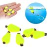 01 02 015 Water Drop Float Foam, Durable Easy to Install High Density Small Size Fishing Float Foam Strike Indicator for Fly Fishing(Fluorescent Yellow) view 2