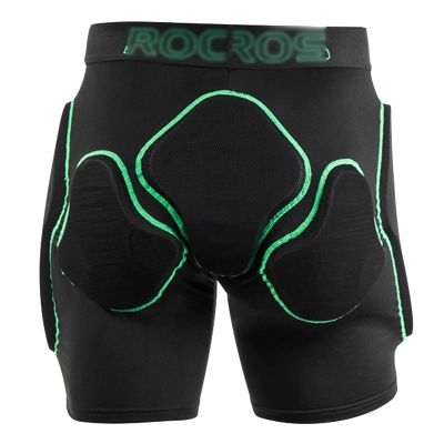 Q-FFL Skating Impact Pad, Breathable Tailbone Hip 3D Protection Pads, Protective Padded Shorts for Skating Ski Snowboarding (Size : Small)
