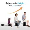 TRIPTIPS Upgrade Retractable Portable Toilet - Adjustable Height Camping Toilet - Foldable Portable Potty for Adults & Kids view 2