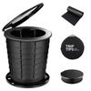 TRIPTIPS Upgrade Retractable Portable Toilet Travel Toilet Adjustable Height Camping Toilet Portable Potty for Adults Kids, Foldable Portable Toilet for Camping/Car view 1
