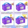 Growsun Electric Air Balloon Pump 110V 600W Balloon Blower Inflator for Garland Arch Party Decoration,Purple view 4