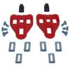 cyclingcolors Bike Pedal Cleats Compatible with Look Delta red 9 Cycling Shoes view 1