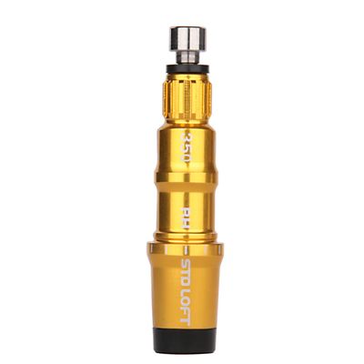 NA 1pc 2 RH Gold Golf Shaft Sleeve Adapter Compatible with Taylormade M1/M2/M3/M4/M5/M6/SIM/SIM MAX Driver Fairway Wood Tip .350