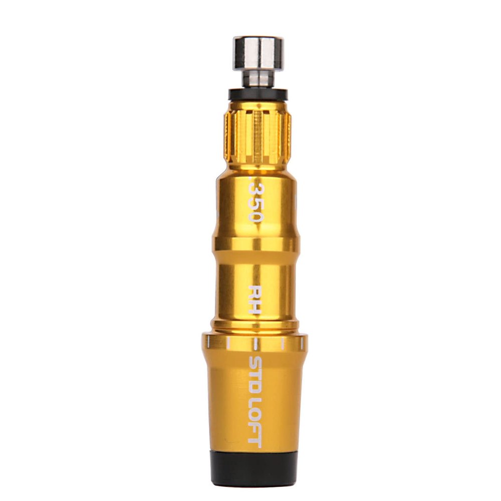 NA 1pc 2 RH Gold Golf Shaft Sleeve Adapter Compatible with Taylormade M1/M2/M3/M4/M5/M6/SIM/SIM MAX Driver Fairway Wood Tip .350