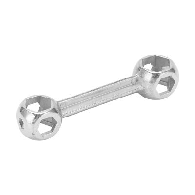 SPYMINNPOO 616mm 10 in 1 Portable Bikes Wrench Rustproof Multi Functional Dog Bone Hex Bone Wrench for Bike Repairing