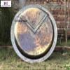 300 King Leonidas Spartan Shield Full Size Replica Official Replica - Brass Antiqued (24 Inches) view 2