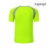 Jugaoge Kids Boys UPF 50+ Short Sleeve T-Shirt Rash Guard Swim Tee Shirts Quick Dry Athletic Tops Sun Shirts Fluorescent Green 5-6 Years view 2