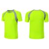 Jugaoge Kids Boys UPF 50+ Short Sleeve T-Shirt Rash Guard Swim Tee Shirts Quick Dry Athletic Tops Sun Shirts Fluorescent Green 5-6 Years view 3
