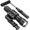 Feyachi Flashlight 1200 Lumen Matte Black LED Light with M Lock Flashlight Mount and Pressure Switch Included view 1