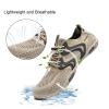 YALOX Water Shoes Men's Women's Swim Shoes Outdoor Beach Barefoot Quick-Dry Aqua Pool Socks Swimming Yoga Surfing Exercise(V021-Beige,41EU) view 2